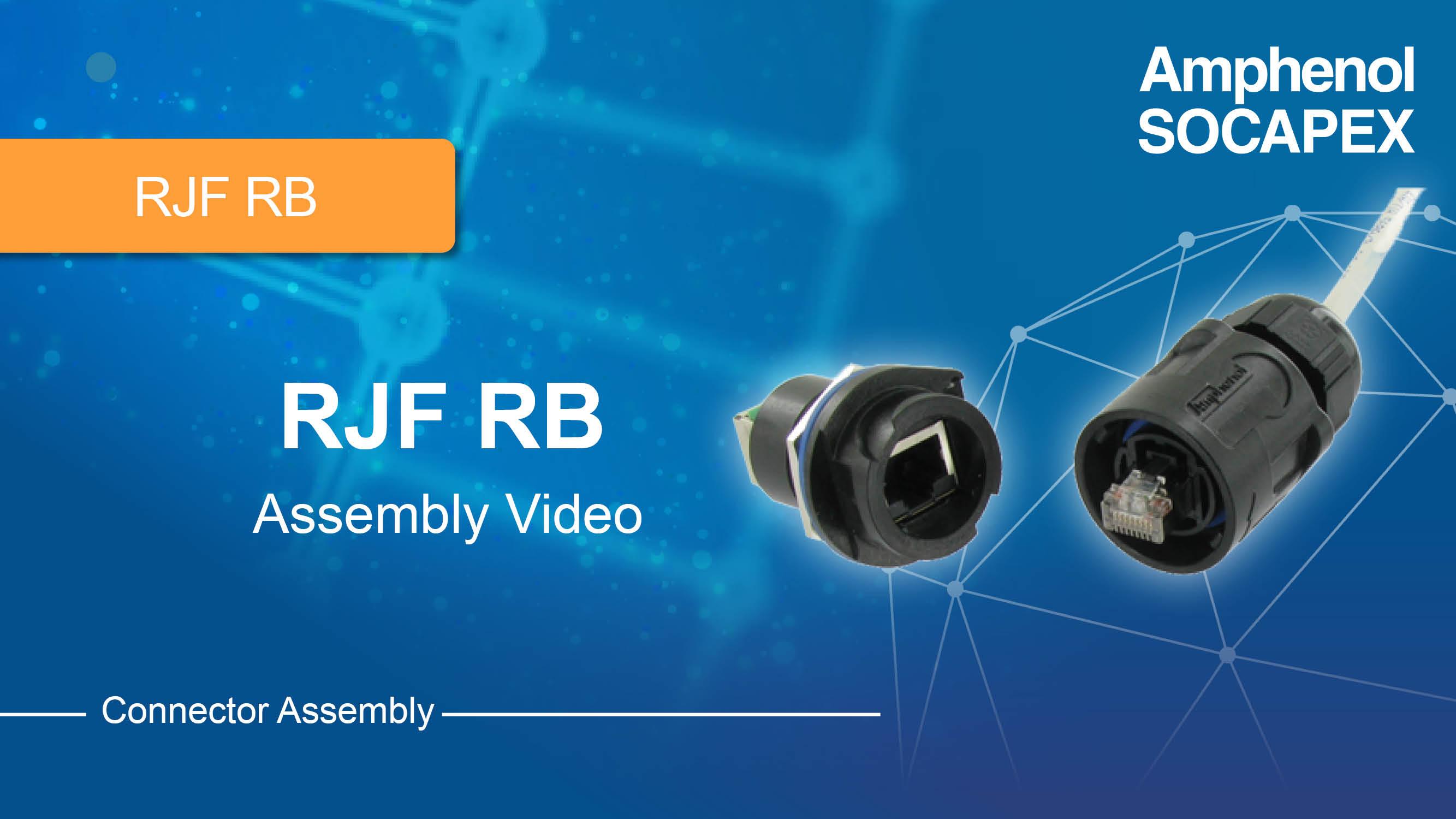 RJF RB Rugged USB & Display connectors Amphenol Socapex